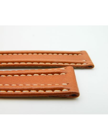 Certina bracelet cuir 19mm - XL - vintage leather strap