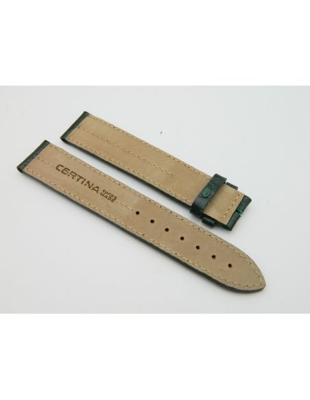 Certina vintage leather strap 19mm - XL