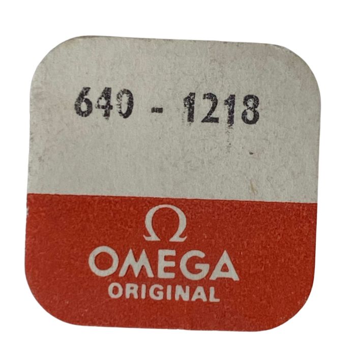 Omega 640 - 240 Chaussée lanternée - Cannon pinion with clam notch