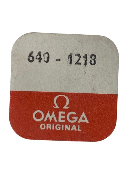 Omega 640 - 240 Chaussée lanternée - Cannon pinion with clam notch