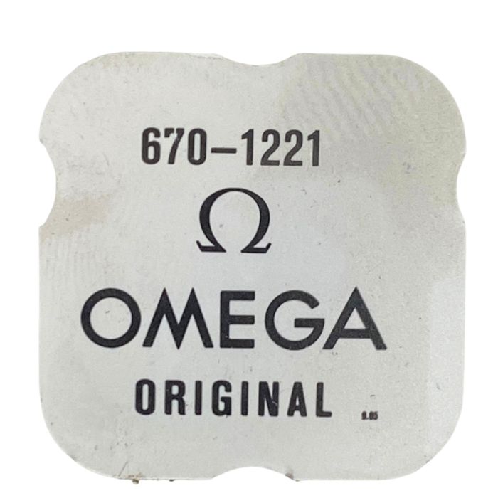 Omega 670 - 240 Chaussée lanternée - Cannon pinion with clam notch