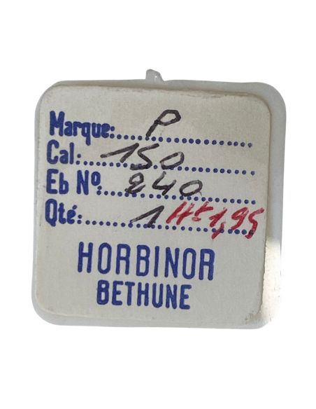 Peseux 150 - 240 Chaussée lanternée - Cannon pinion with clam notch