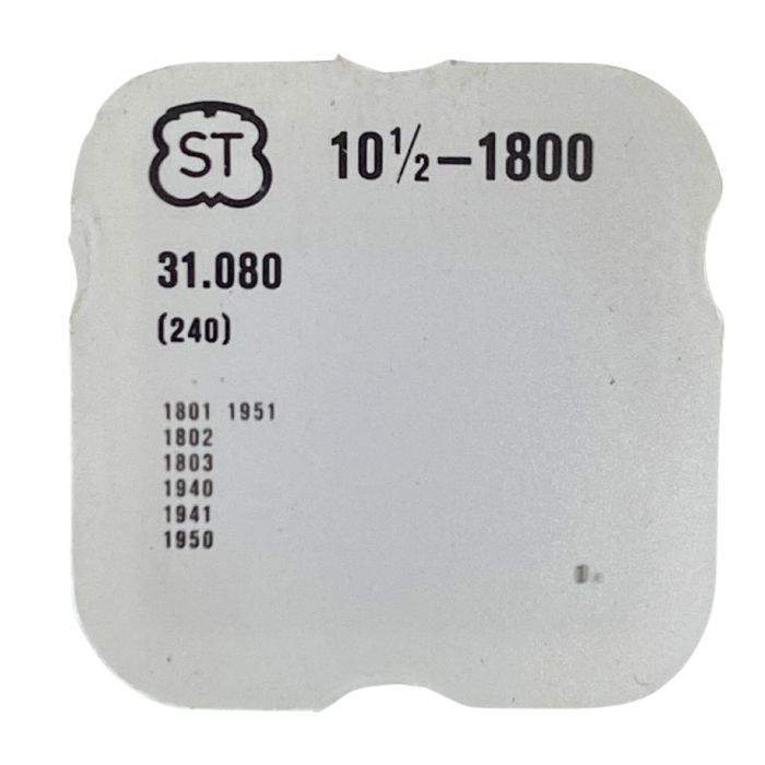 ST 1800 - 240 Chaussée lanternée - Cannon pinion with clam notch