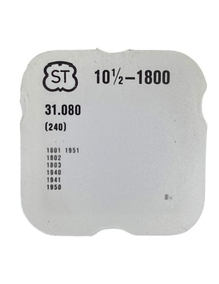 ST 1800 - 240 Chaussée lanternée - Cannon pinion with clam notch