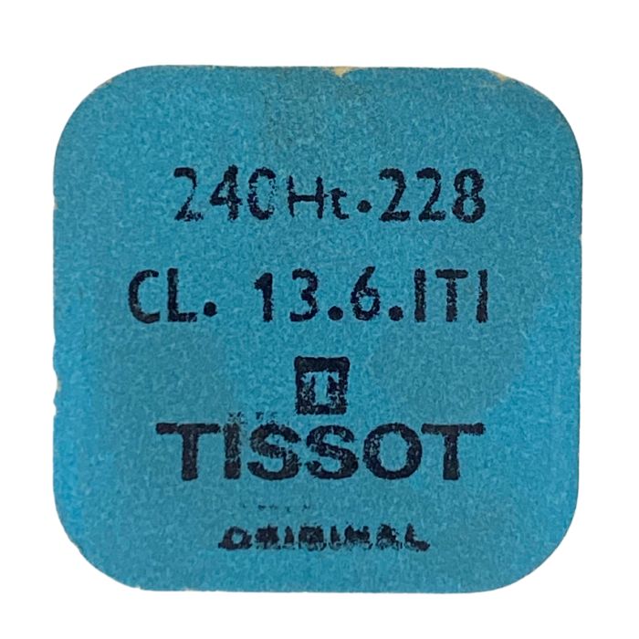 Tissot 13.6.ITI - 240 Chaussée lanternée - Cannon pinion with clam notch