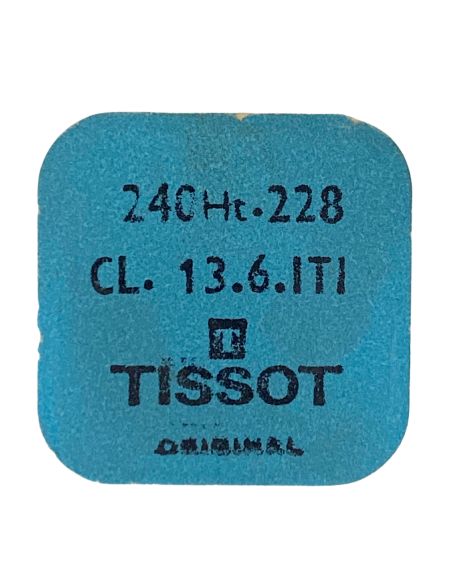 Tissot 13.6.ITI - 240 Chaussée lanternée - Cannon pinion with clam notch