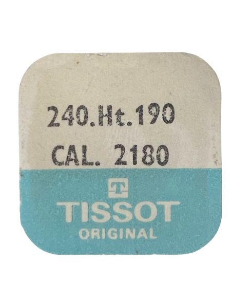 Tissot 2180 - 240 Chaussée lanternée - Cannon pinion with clam notch