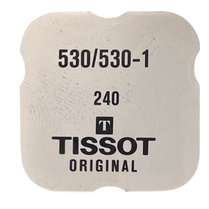 Tissot 530-1 - 240 Chaussée lanternée - Cannon pinion with clam notch