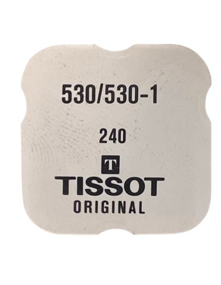 Tissot 530-1 - 240 Chaussée lanternée - Cannon pinion with clam notch