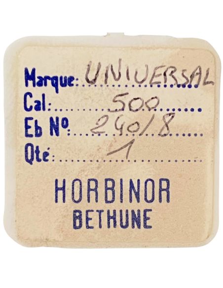 Universal 500 - 240 Chaussée lanternée - Cannon pinion with clam notch