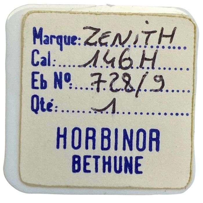 Zenith 146H - 728 Axe de balancier pour dispositif amortisseur - Balance staff for shock-protecting device