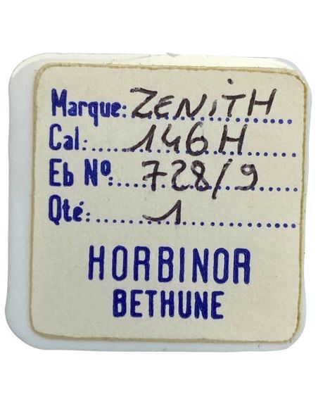 Zenith 146H - 728 Axe de balancier pour dispositif amortisseur - Balance staff for shock-protecting device