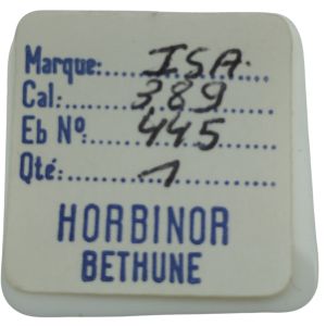 ISA 389 - 445 Ressort de tirette - Setting lever spring