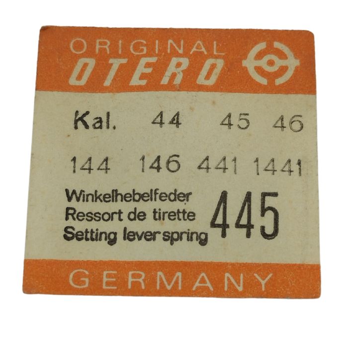 Otero 44-1110 Ressort de tirette - Setting lever spring