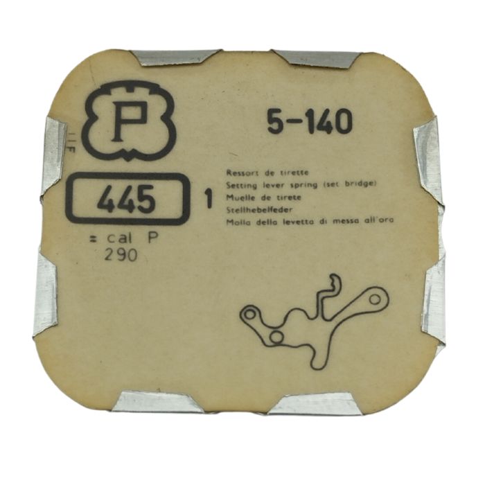 Peseux 140-445 Ressort de tirette - Setting lever spring