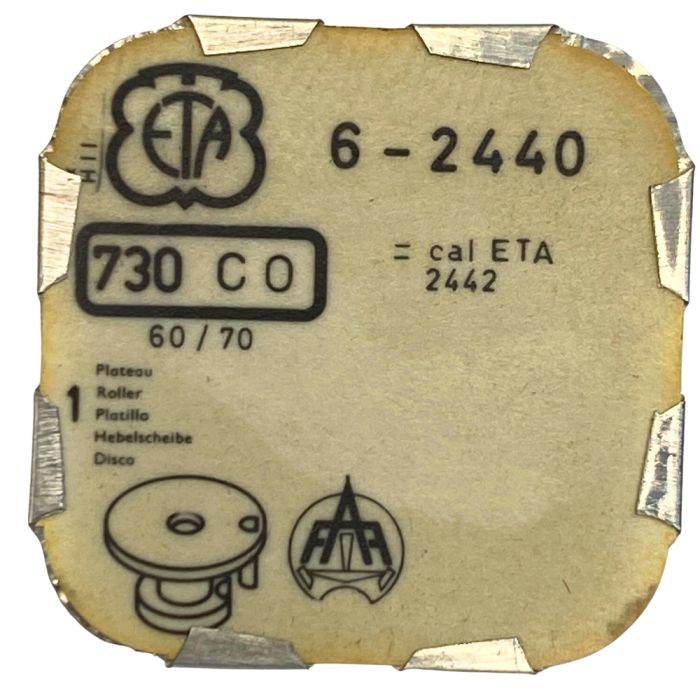 ETA 2440 - 730 Plateau - Roller