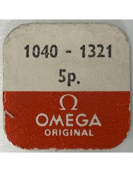 Omega 1040 - 724 Axe de balancier Incabloc - Incabloc balance staff, pivoted