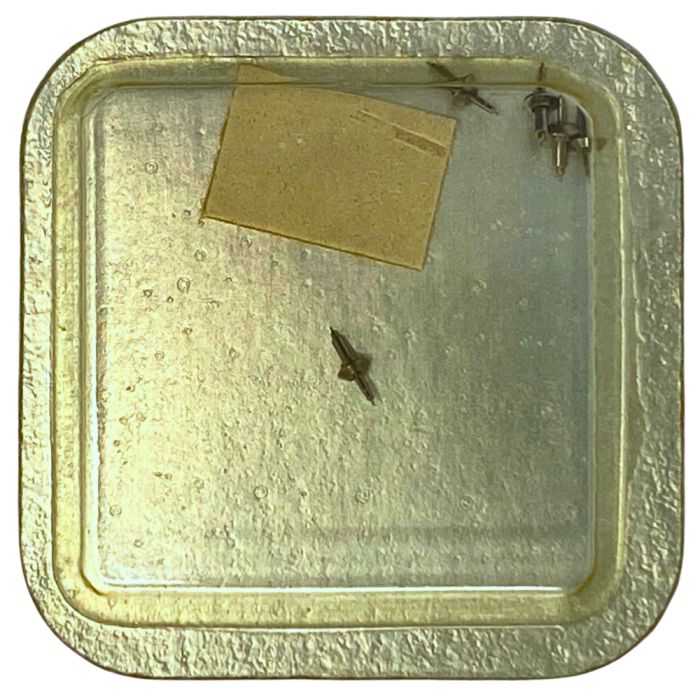 Omega 1040 - 724 Axe de balancier Incabloc - Incabloc balance staff, pivoted