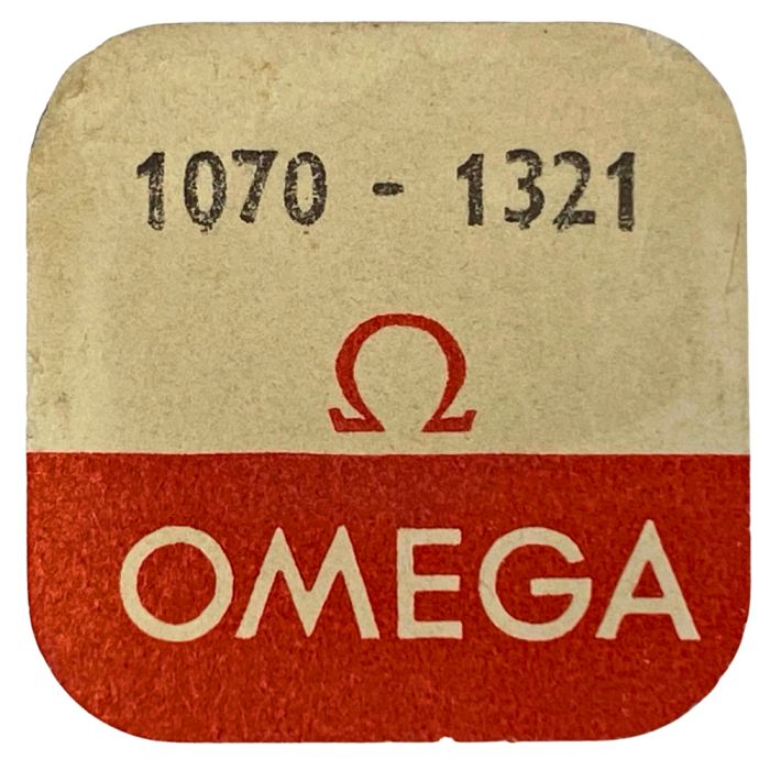 Omega 1070 - 724 Axe de balancier Incabloc - Incabloc balance staff, pivoted