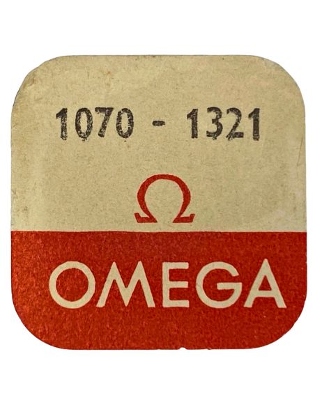 Omega 1070 - 724 Axe de balancier Incabloc - Incabloc balance staff, pivoted