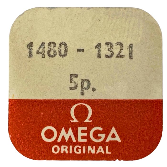 Omega 1480 - 724 Axe de balancier Incabloc - Incabloc balance staff, pivoted
