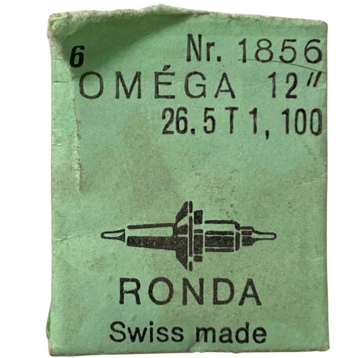 Omega 100 - 724 Axe de balancier Incabloc - Incabloc balance staff, pivoted