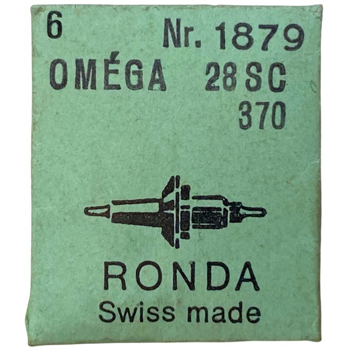 Omega 1879 - 724 Axe de balancier Incabloc - Incabloc balance staff, pivoted