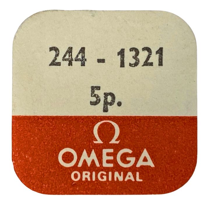 Omega 244 - 724 Axe de balancier Incabloc - Incabloc balance staff, pivoted