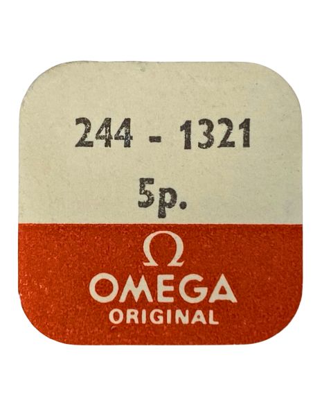 Omega 244 - 724 Axe de balancier Incabloc - Incabloc balance staff, pivoted