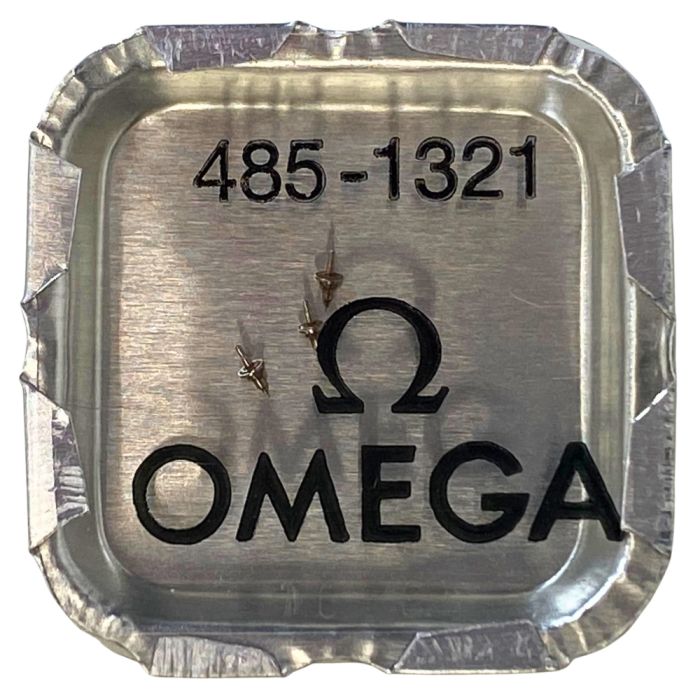 Omega 485 - 724 Axe de balancier "Incabloc" - "Incabloc" balance staff, pivoted