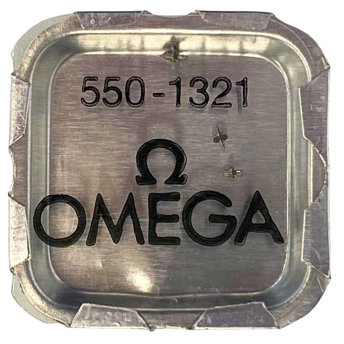 Omega 550 - 724 Axe de balancier Incabloc - Incabloc balance staff, pivoted