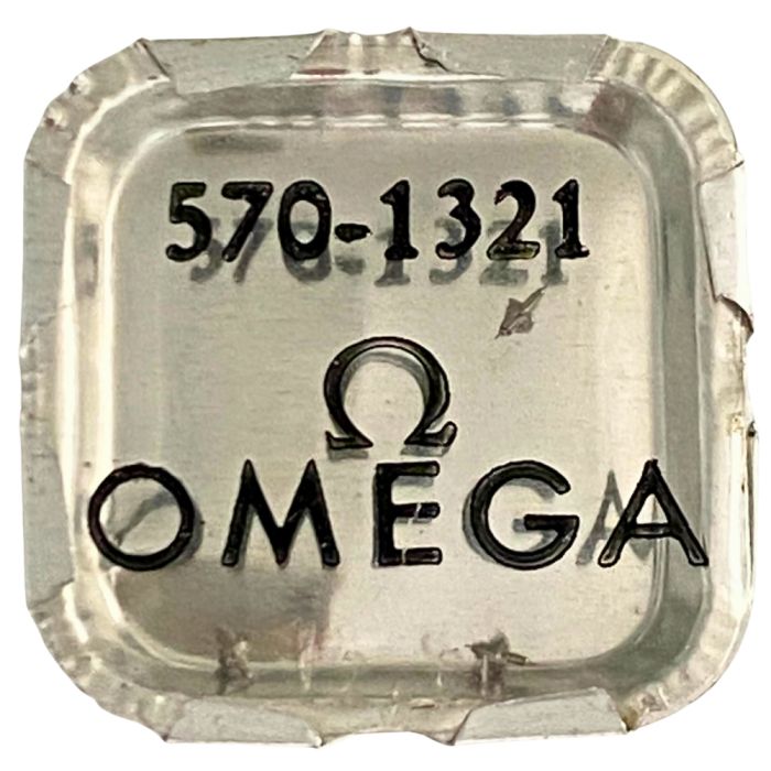 Omega 570 - 724 Axe de balancier "Incabloc" - "Incabloc" balance staff, pivoted