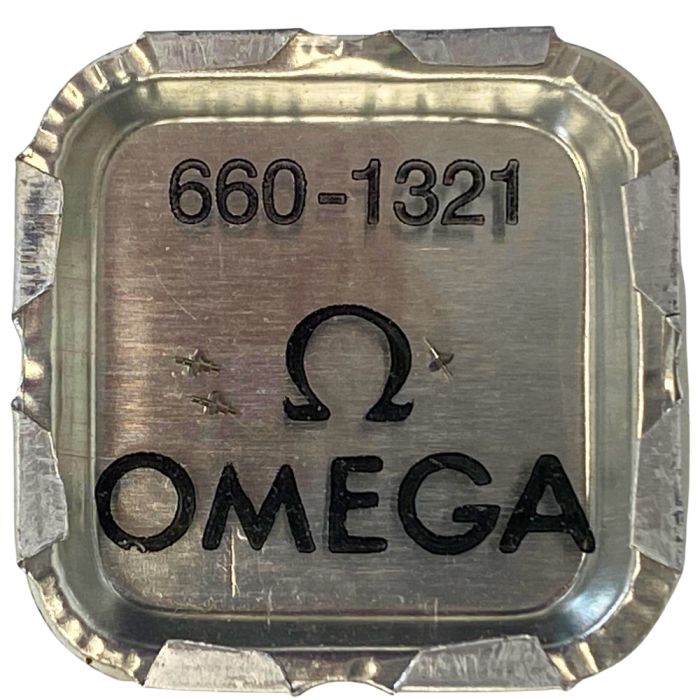 Omega 660 - 724 Axe de balancier "Incabloc" - "Incabloc" balance staff, pivoted