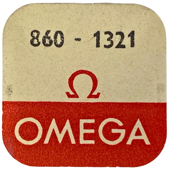 Omega 860 - 724 Axe de balancier Incabloc - Incabloc balance staff, pivoted