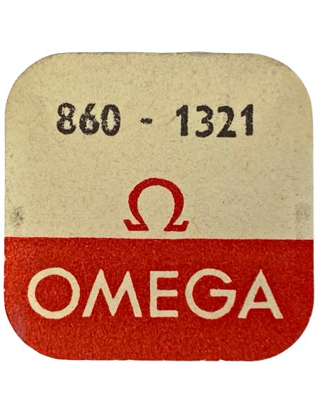 Omega 860 - 724 Axe de balancier Incabloc - Incabloc balance staff, pivoted