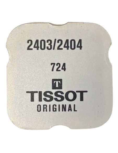 Tissot 2403/2404 - 724 Axe de balancier "Incabloc" - "Incabloc" balance staff, pivoted