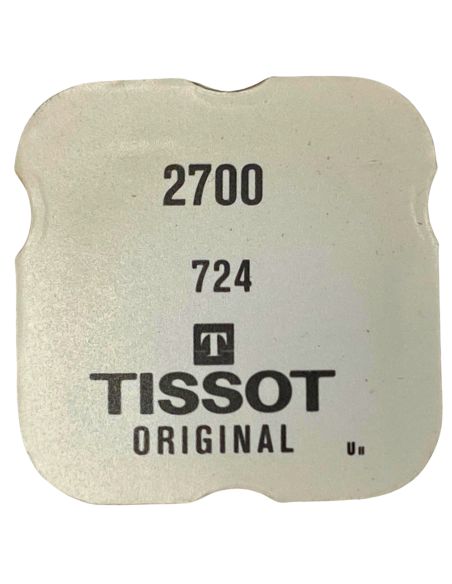 Tissot 2700 - 724 Axe de balancier "Incabloc" - "Incabloc" balance staff, pivoted