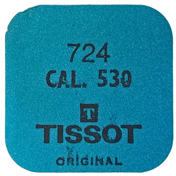 Tissot 530 - 724 Axe de balancier "Incabloc" - "Incabloc" balance staff, pivoted