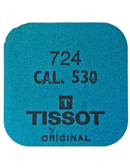Tissot 530 - 724 Axe de balancier "Incabloc" - "Incabloc" balance staff, pivoted