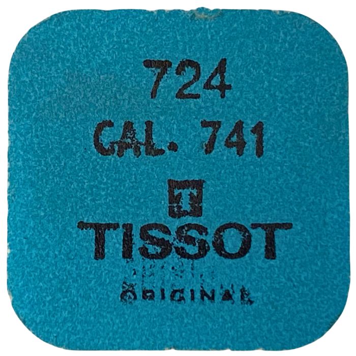 Tissot 741 - 724 Axe de balancier "Incabloc" - "Incabloc" balance staff, pivoted