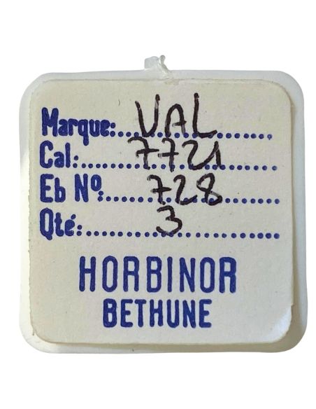 Valjoux 7721 - 728 Axe de balancier pour dispositif amortisseur - Balance staff for shock-protecting device