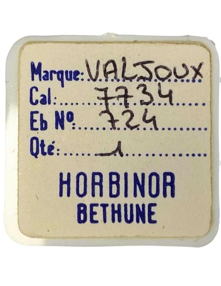 Valjoux 7734 - 728 Axe de balancier pour dispositif amortisseur - Balance staff for shock-protecting device