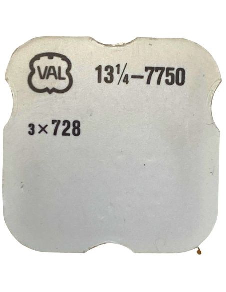 Valjoux 7750 - 728 Axe de balancier pour dispositif amortisseur - Balance staff for shock-protecting device