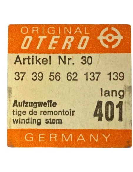 Otero 37 - 1106 Tige de remontoir (à l'unité) - Winding stem (per unit)