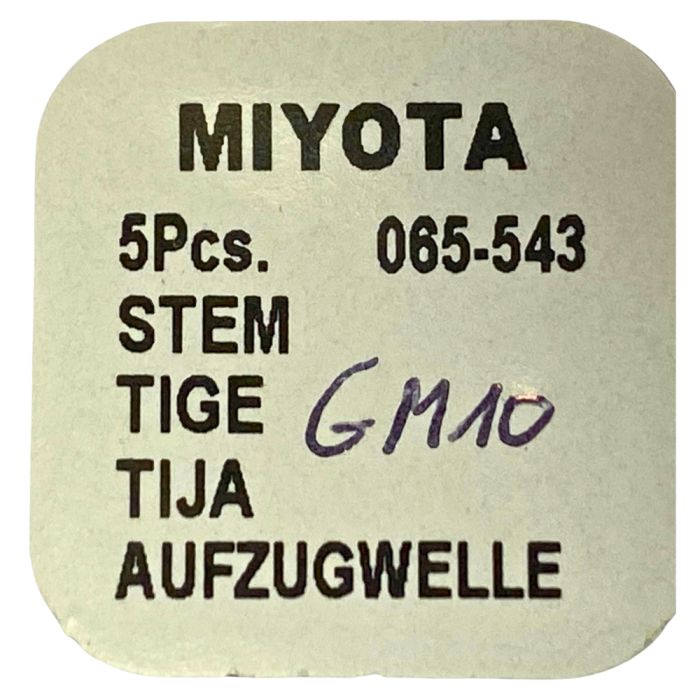 Miyota 065-543 - 401 Tige de remontoir (à l'unité) - Winding stem (per unit)