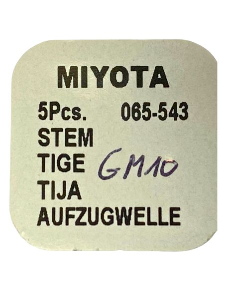 Miyota 065-543 - 401 Tige de remontoir (à l'unité) - Winding stem (per unit)