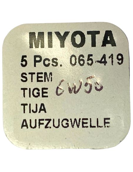 Miyota 065-419 - 401 Tige de remontoir (à l'unité) - Winding stem (per unit)
