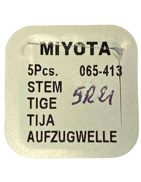 Miyota 065-413 - 401 Tige de remontoir (à l'unité) - Winding stem (per unit)