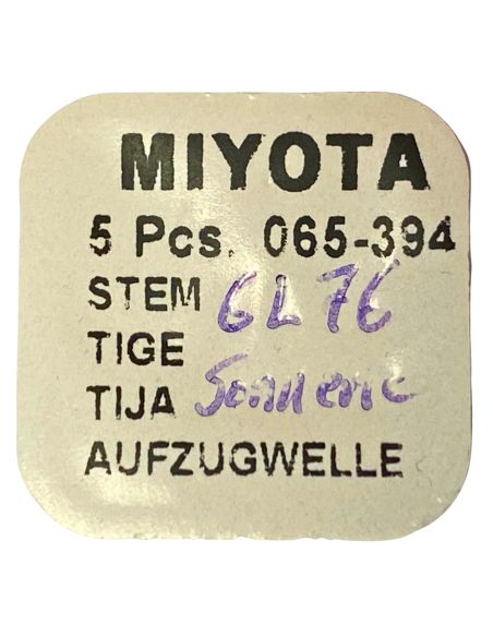 Miyota 065-394 - 401 Tige de remontoir (à l'unité) - Winding stem (per unit)