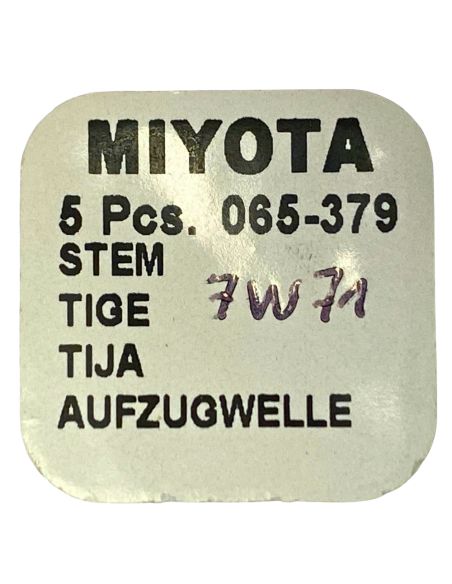 Miyota 065-379 - 401 Tige de remontoir (à l'unité) - Winding stem (per unit)
